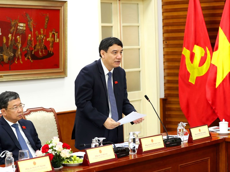 Chủ tịch Quốc hội Vương Đình Huệ: Tiếp tục làm rõ vị trí, vai trò của văn hoá đối với sự phát triển bền vững của đất nước - Anh 4