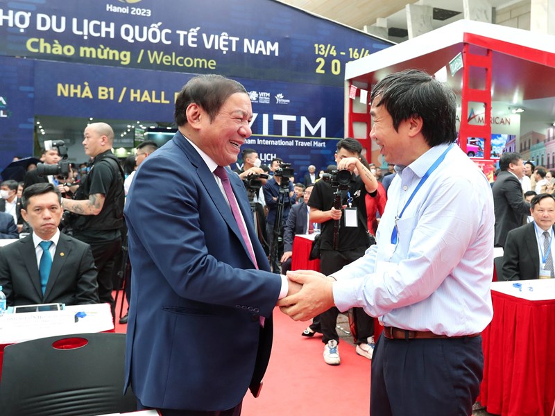 Khai mạc Hội chợ Du lịch quốc tế Việt Nam (VITM) Hà Nội 2023 - Anh 5