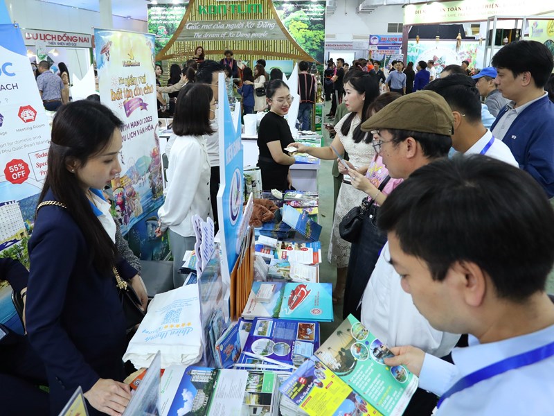 Khai mạc Hội chợ Du lịch quốc tế Việt Nam (VITM) Hà Nội 2023 - Anh 12