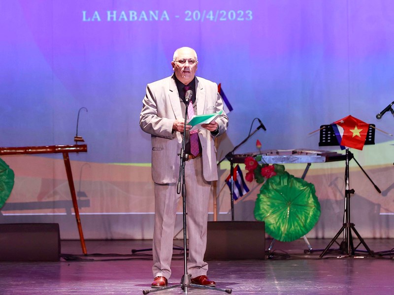 Nồng ấm chương trình nghệ thuật đặc biệt “Việt  Nam - Cuba những dấu ấn lịch sử” - Anh 3