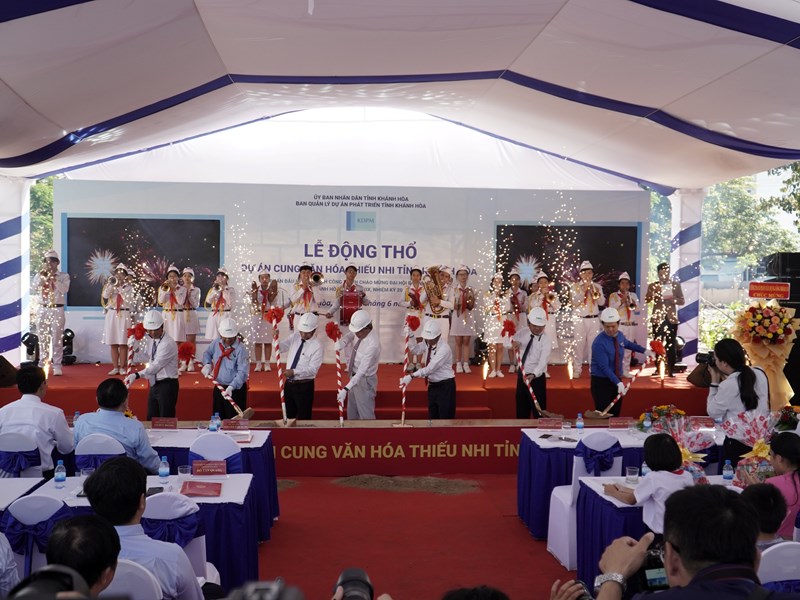 Khánh Hòa: Khởi công xây dựng Cung văn hóa Thiếu nhi 545 tỉ đồng - Anh 1