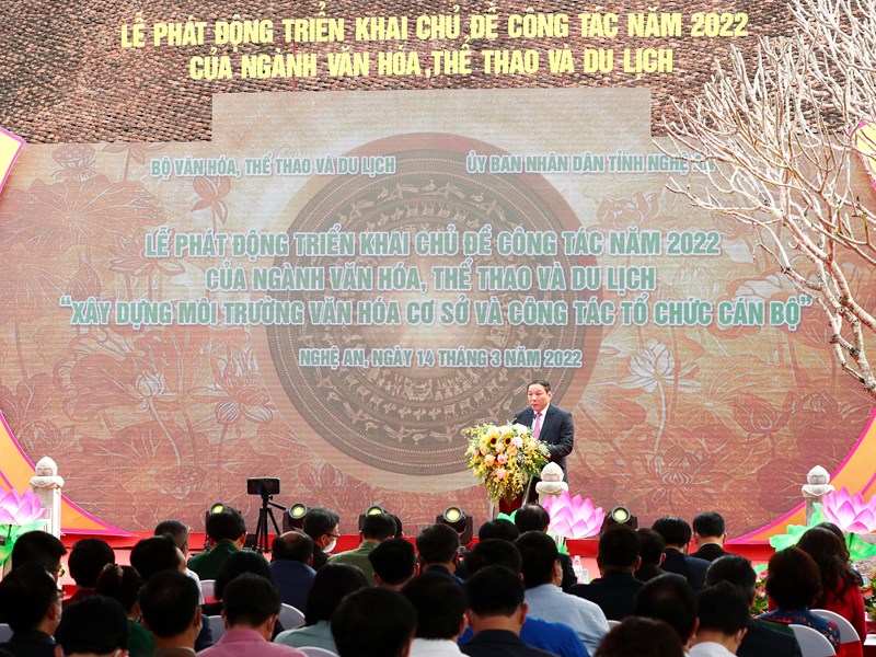 Những dấu ấn đột phá nửa nhiệm kỳ của ngành VHTTDL (Bài 1): Chưa bao giờ văn hóa được quan tâm như hiện nay - Anh 3