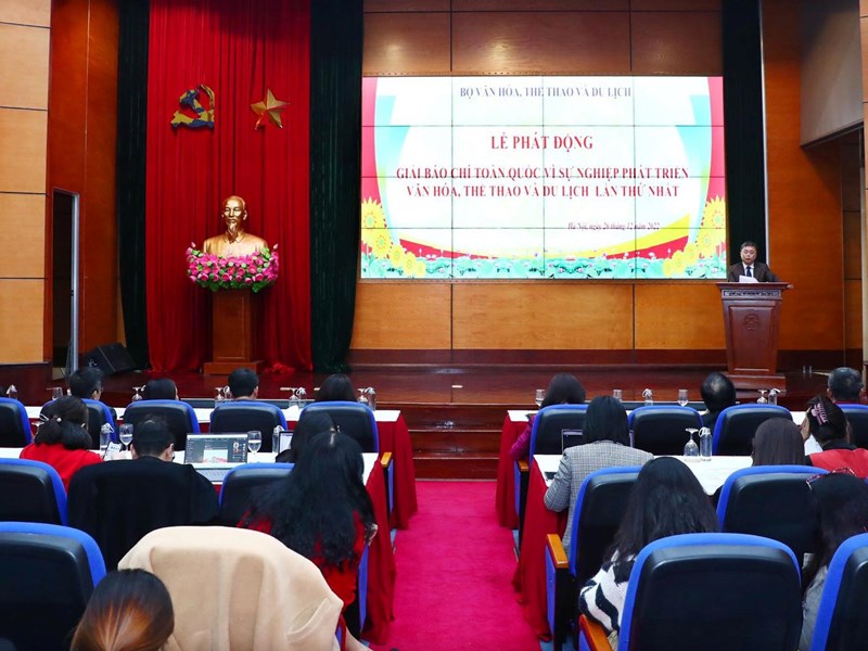 Điều chỉnh thời gian đăng, phát và nhận tác phẩm tham dự Giải Báo chí toàn quốc “Vì sự nghiệp phát triển văn hóa, thể thao và du lịch” lần thứ nhất - Anh 2