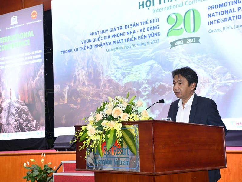 Phát huy giá trị Di sản thế giới Vườn Quốc gia Phong Nha - Kẻ Bàng - Anh 1
