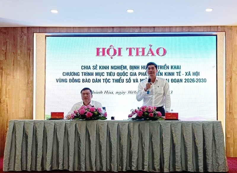 Tìm giải pháp nâng cao đời sống-xã hội vùng đồng bào các DTTS Nam Trung Bộ - Anh 1