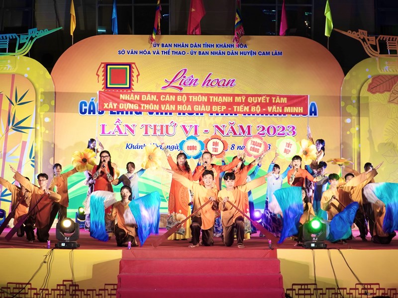 Liên hoan các Làng văn hóa tỉnh Khánh Hòa - Anh 2