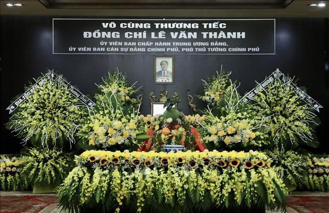 Tổ chức trọng thể Lễ tang Phó Thủ tướng Lê Văn Thành theo nghi thức cấp Nhà nước - Anh 1