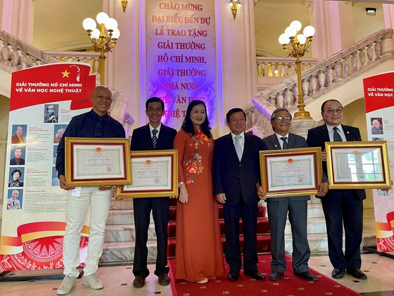 Về việc chi trả tiền Giải thưởng Hồ Chí Minh, Giải thưởng Nhà nước về VHNT: Rút ngắn thủ tục, chi trả tiền Giải thưởng trong thời gian sớm nhất - Anh 3