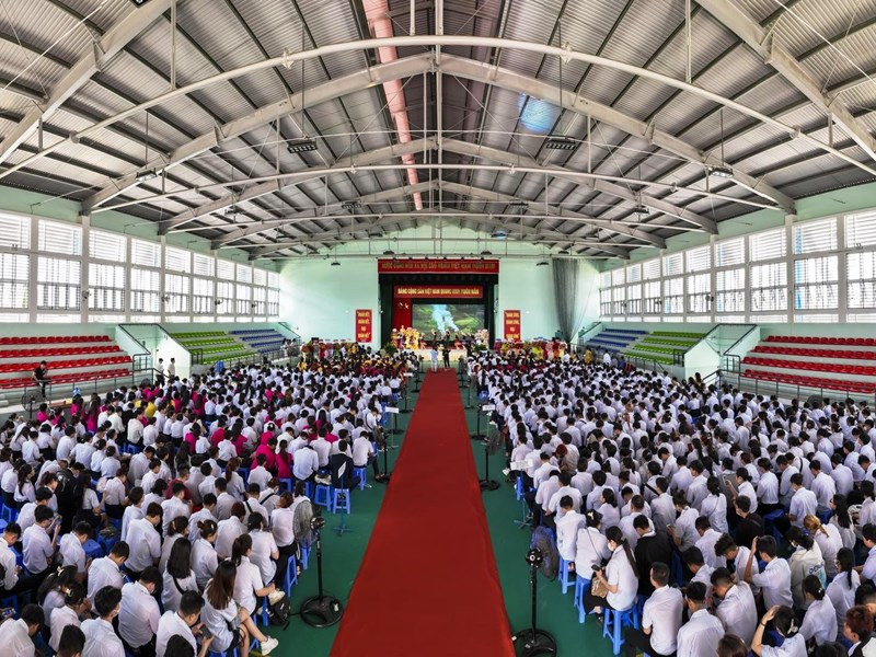 Trường Cao đẳng Du lịch Nha Trang khai giảng năm học 2023-2024 - Anh 1