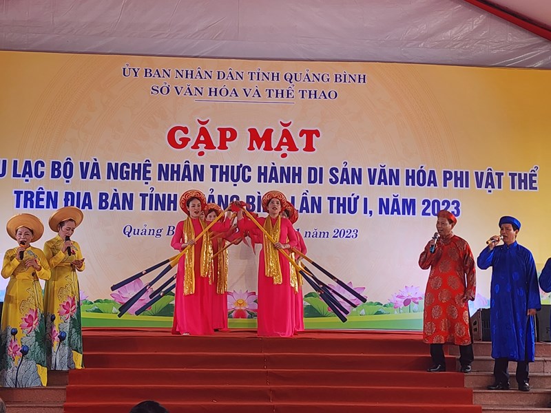 Quảng Bình: Tôn vinh các CLB và nghệ nhân văn hoá phi vật thể - Anh 2