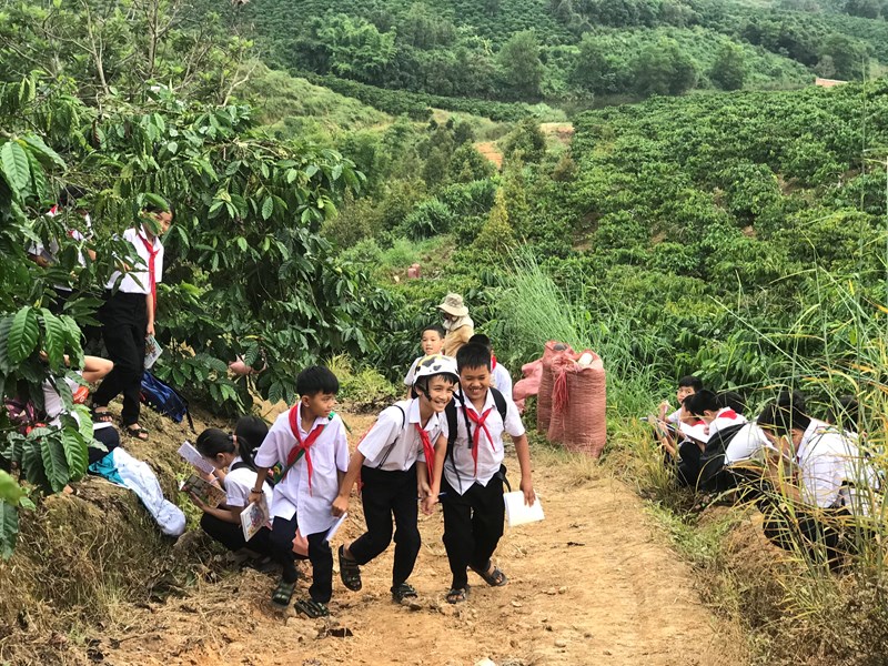 Kon Tum: Nhân rộng mô hình học tập kết hợp trải nghiệm thực tế trong các trường học - Anh 1