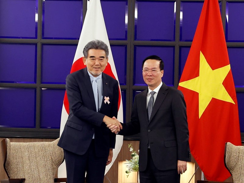 Chủ tịch nước Võ Văn Thưởng tiếp Hội Hữu nghị Kyushu - Việt Nam và Hội Chuyên gia Việt Nam - Nhật Bản - Anh 2
