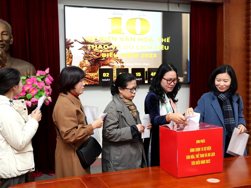 Bình chọn 10 sự kiện Văn hoá, Thể thao và Du lịch tiêu biểu năm 2023 - Anh 10