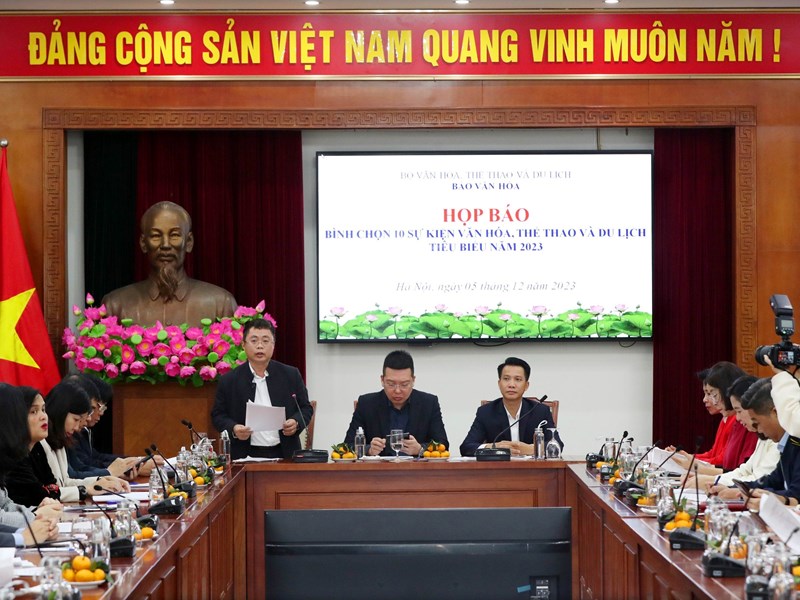 Bình chọn 10 sự kiện Văn hoá, Thể thao và Du lịch tiêu biểu năm 2023 - Anh 2