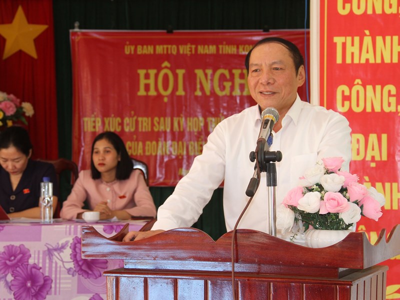 Bộ trưởng Nguyễn Văn Hùng: Văn hóa có sứ mệnh thiêng liêng, là sợi dây kết nối sự đoàn kết - Anh 1