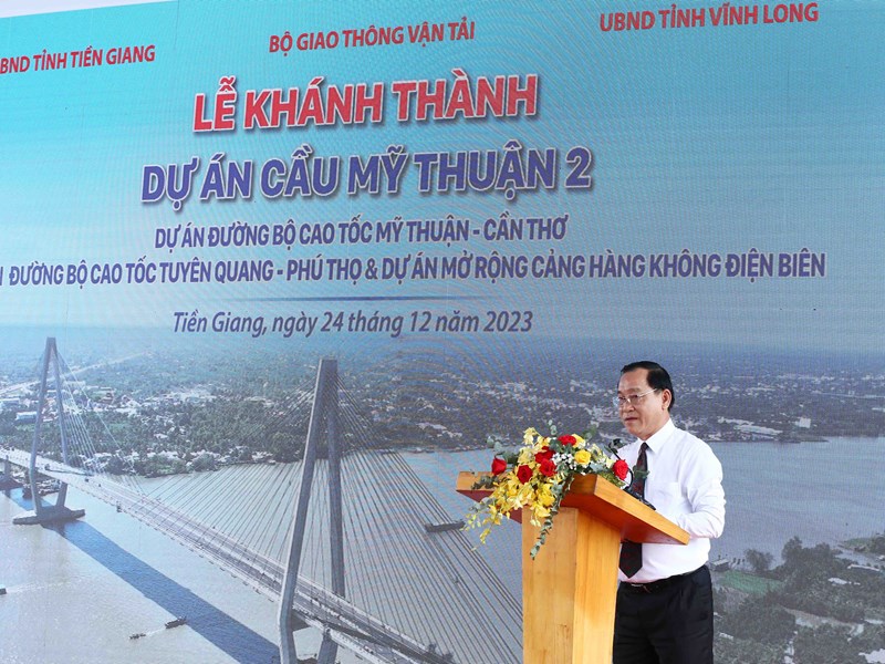 Khánh thành dự án Cầu Mỹ Thuận 2 - Anh 4