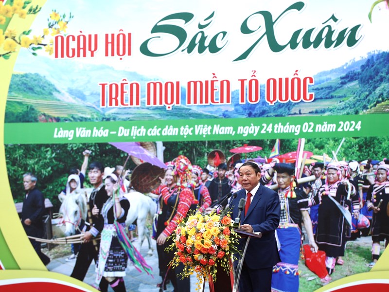 Chủ tịch nước Võ Văn Thưởng: Văn hoá là một trong những trụ cột của phát triển bền vững đất nước - Anh 4