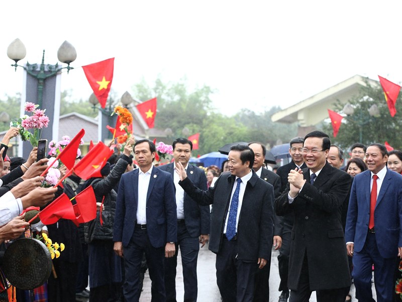 Chủ tịch nước Võ Văn Thưởng: Văn hoá là một trong những trụ cột của phát triển bền vững đất nước - Anh 1