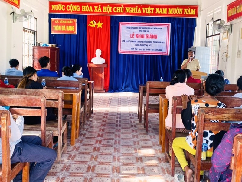 Ninh Thuận: Huyện Ninh Hải đạt nhiều kết quả trong công tác giảm nghèo - Anh 1