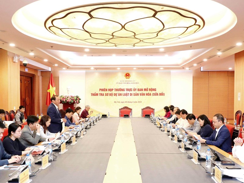 Thẩm tra Luật Di sản văn hóa (sửa đổi), Ủy ban VHGD của Quốc hội: Đủ điều kiện để trình Quốc hội - Anh 1