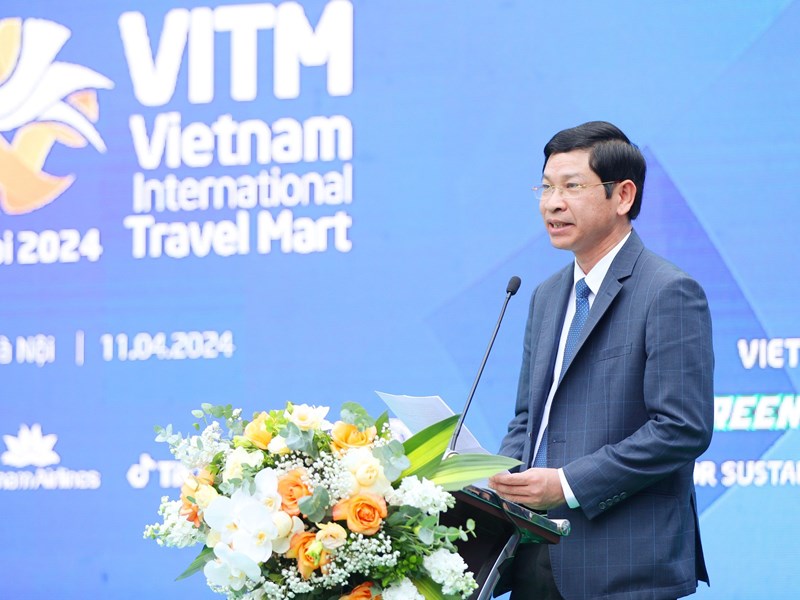 Khai mạc VITM Hà Nội 2024:  Thúc đẩy chuyển đổi xanh, bền vững - Anh 2