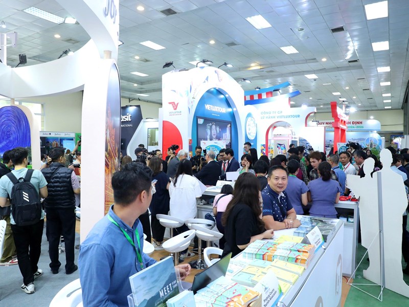 Khai mạc VITM Hà Nội 2024:  Thúc đẩy chuyển đổi xanh, bền vững - Anh 8
