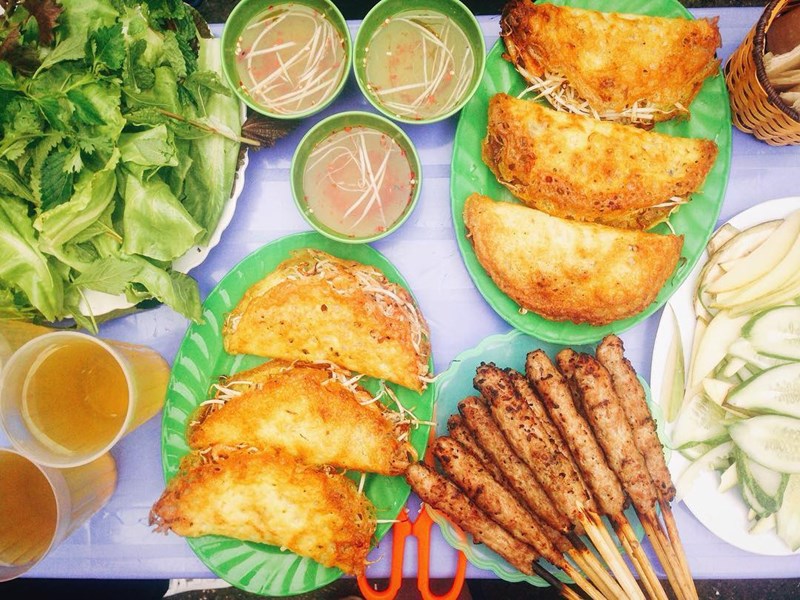 Món ăn vặt đốn tim du khách cho ngày thời tiết 