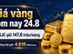 Giá vàng hôm nay 24.8: Trong nước đi ngang, vàng thế giới tăng nhẹ