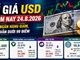 Tỉ giá USD hôm nay 24.8.2026: Giá ngân hàng giảm, DXY vẫn dưới 99 điểm