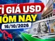 Tỉ giá USD hôm nay 16.10: Giá USD ngân hàng tiếp tục giảm