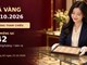 Giá vàng hôm nay 24.10.2026: Vàng thế giới thấp nhất trong tháng 10