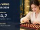 Giá vàng hôm nay 27.10.2026: Vàng thế giới trở lại trên 4.000 USD/ounce