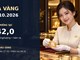 Giá vàng hôm nay 28.10.2026: Vàng thế giới tăng mạnh phiên sáng