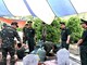 Động viên lực lượng lấy mẫu ADN tại Nghĩa trang Liệt sĩ Độc Lập