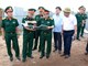 Quân khu 5 kiểm tra tiến độ xây nhà sinh hoạt cộng đồng ở Đắk Lắk