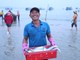Chợ cá ven biển Quảng Ngãi tấp nập dịp lễ 