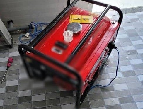 Hai bố con tử vong trong nhà nghi do ngạt khí từ máy phát điện - ảnh 1